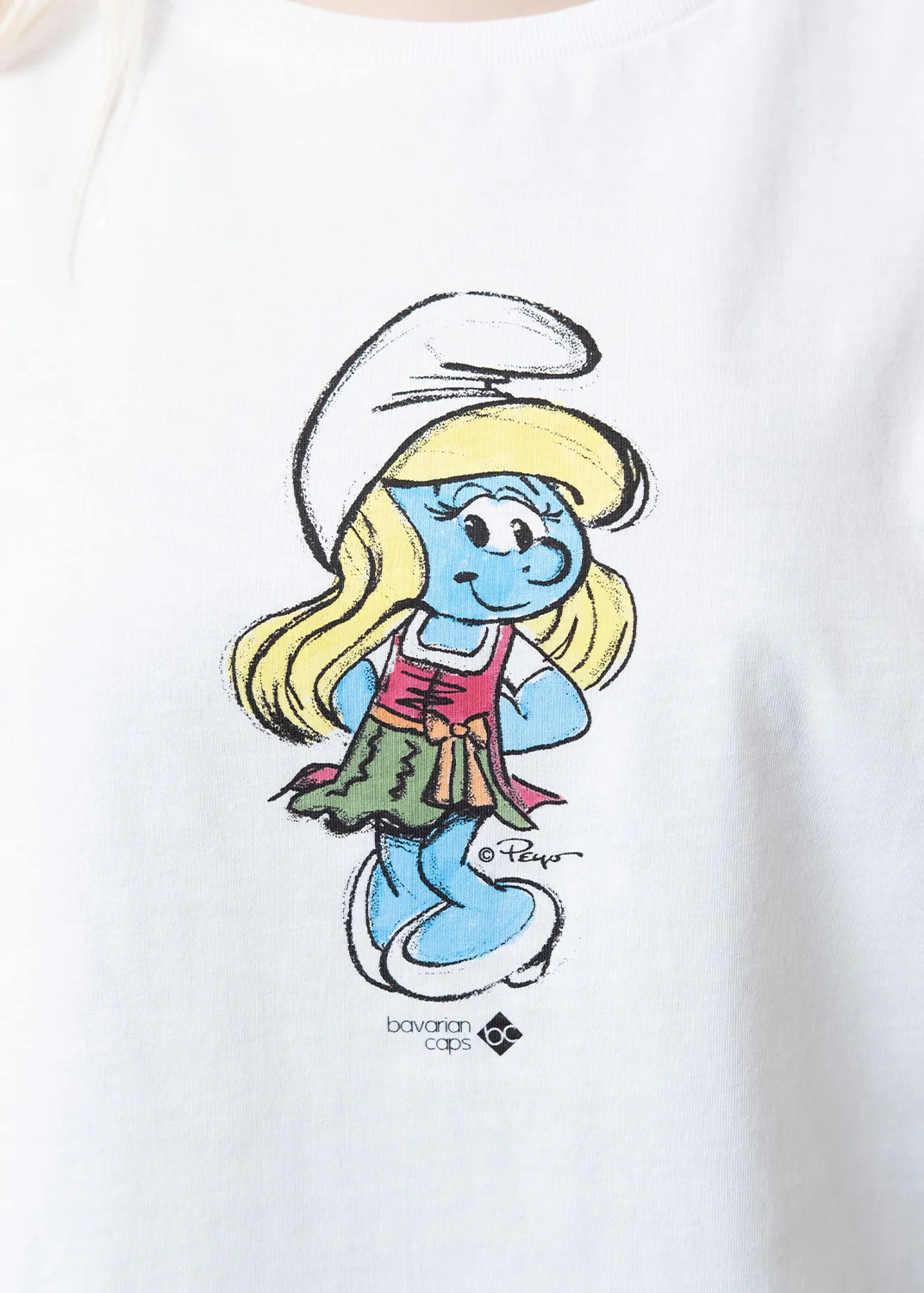 T-Shirt "Schlumpfine" - weiß - Image 3