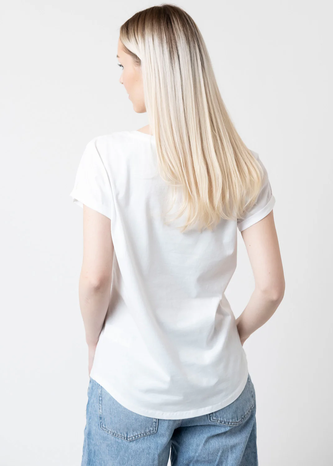T-Shirt "Schlumpfine" - weiß - Image 4