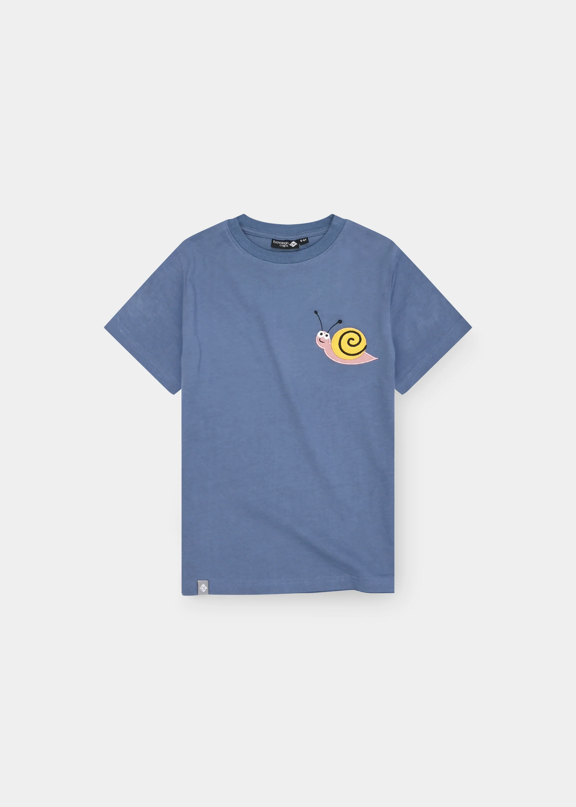 T-Shirt "Schnecke" - blau (Kinder)
