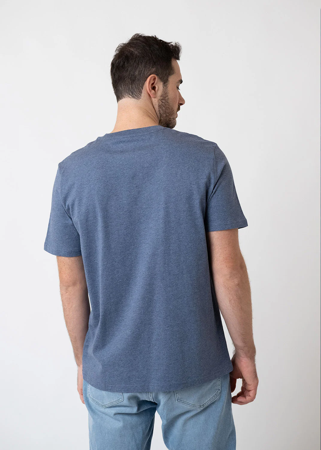T-Shirt "Stenz" - dunkelblau - Image 4